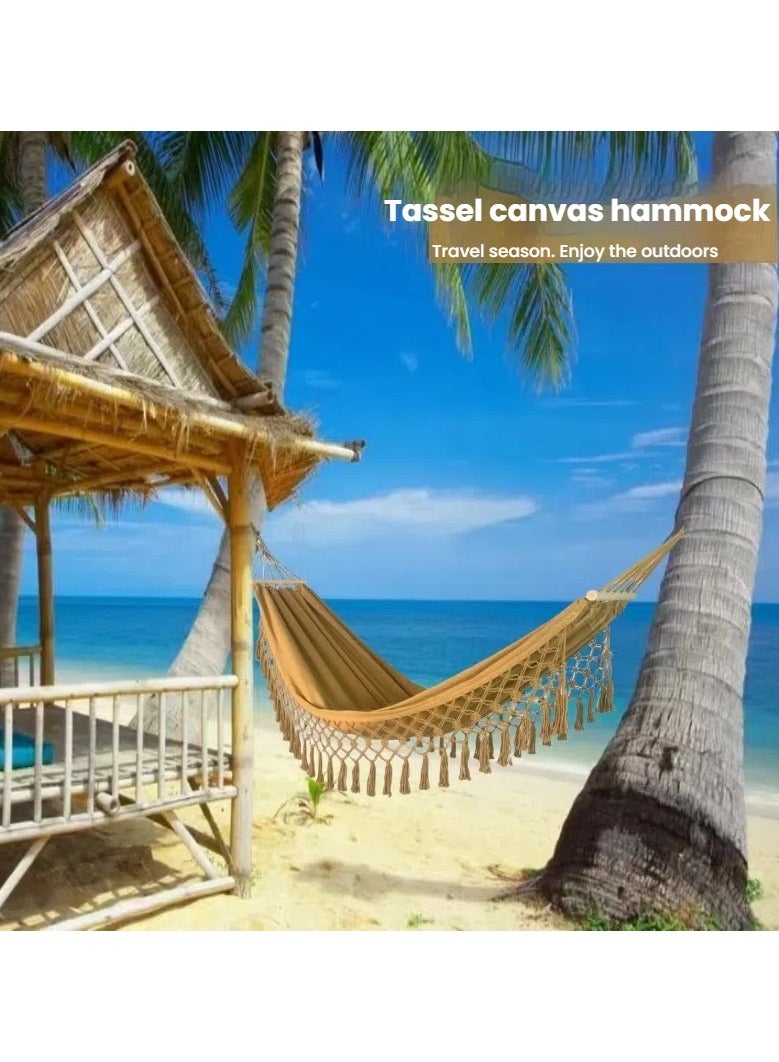 عام مخدأ كوتشي من القماش مضاد للانقلاب بزعانف، مأرج صغير فردي للاستخدام في الهواء الطلق والخيوم، مخدأ بهواة غريبة، استمتع بمشهد الصيف، أبعاد 200×100 سم. - Image 2