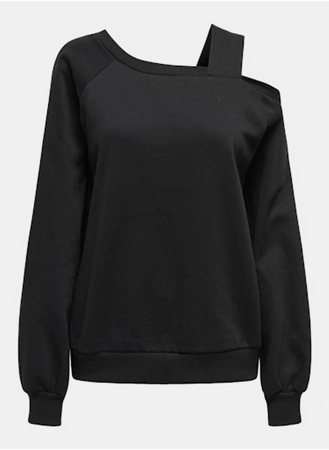 ONLY Onllari L/S Shoulder Detail Cs Swt  - Image 1