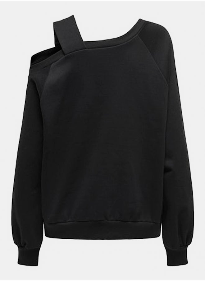 ONLY Onllari L/S Shoulder Detail Cs Swt  - Image 2