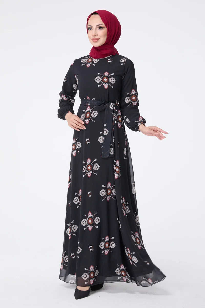 Tofisa 10352-BLACK Dress