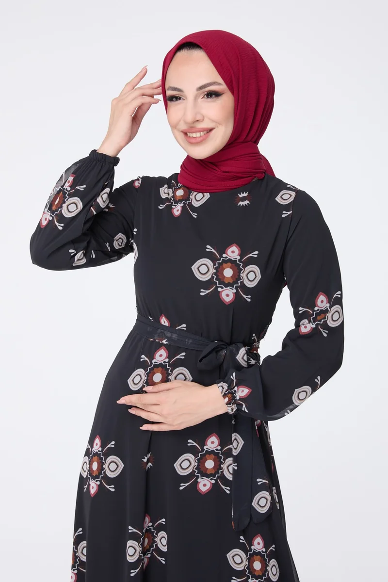 Tofisa 10352-BLACK Dress
