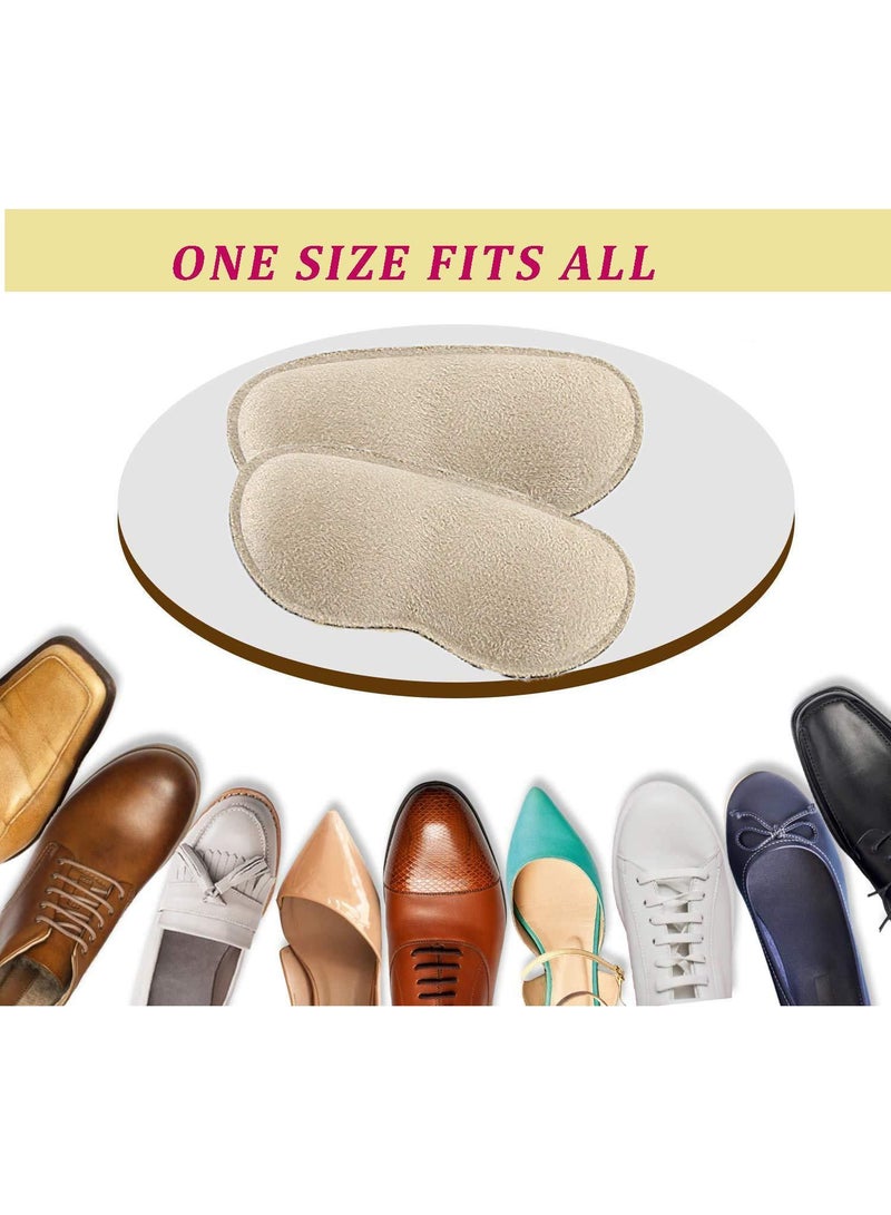 Sweet seven Heel Grips - 4 Pairs | Self-Adhesive Heel Cushion Inserts for Men and Women | Solve Loose Shoes and Heel Pain | Bunion, Callus, and Blister Relief - Image 3