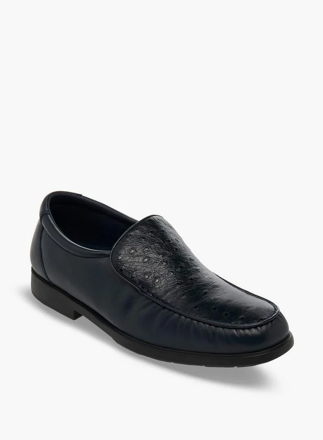 بينوسوس Men Slip-On Leather Loafers