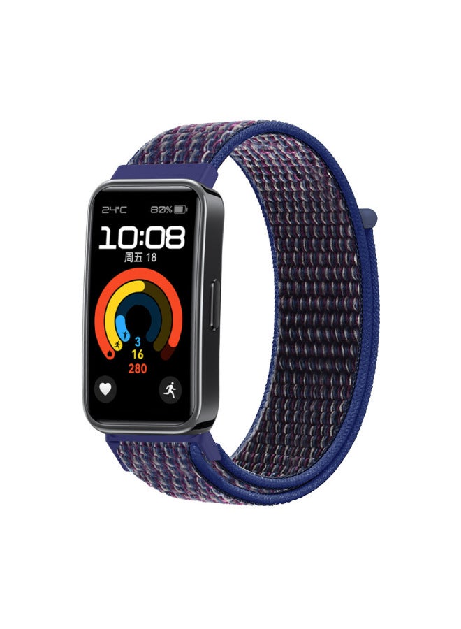 For Huawei Bracelet 9/8 Strap Huawei Band 9 Nylon Strap Huawei Bracelet 8 Strap In Stock-Color:Milky White-Specifications:Huawei 8/9 Nylon Loop Strap  - Image 3