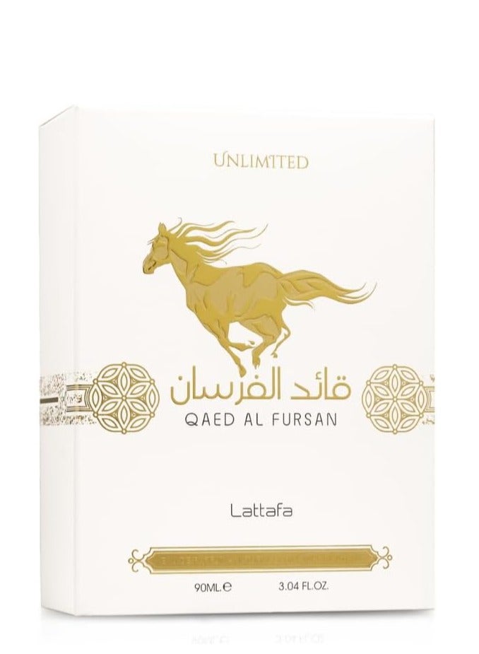 Lattafa Qaed al Fursan Unlimited for Unsex 90ml - Image 5