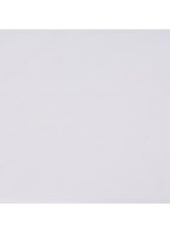 Home-Tex Design Hotel Luxury 3-Piece Hometex Design King Size Percale 200 Thread Count White Bed Sheet Set - 1 Flat Sheet 240x260 cm and 2 pillow covers 50x75 cm  - Image 4