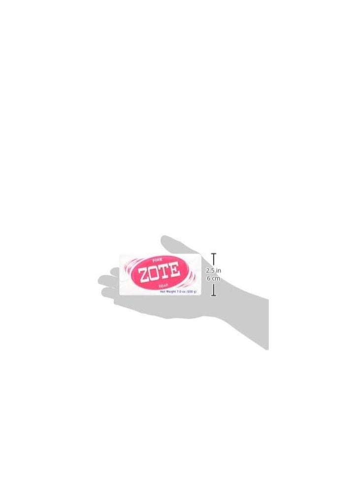 Zote - Zote Laundry Soap Bar - Pink 7oz - Image 1