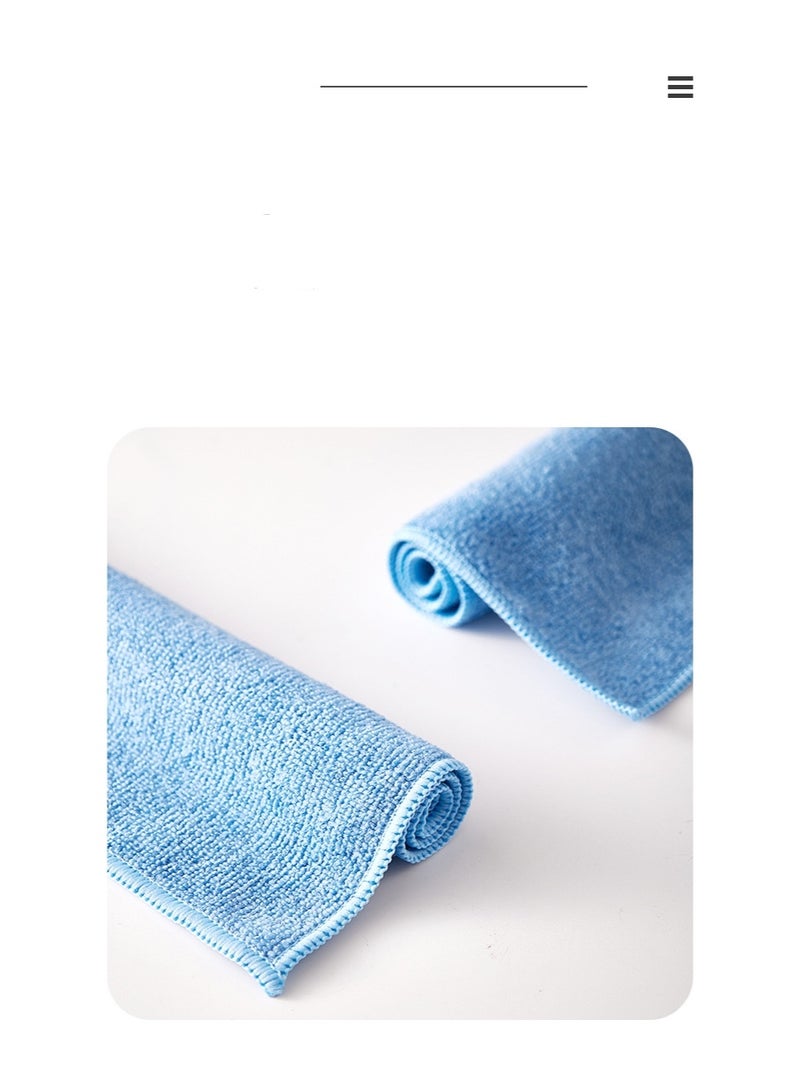 Cleaning Cloth Multi Purposes Kitchen Towel Set (30 x 30 cm) Super Absorbent Reusable Cleaning Towels - Kitchen Cloth (10PCS) - Image 4