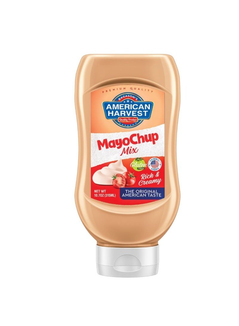 American Harvest Mayochup Top Down Squeezy Bottle 315ml - Image 1