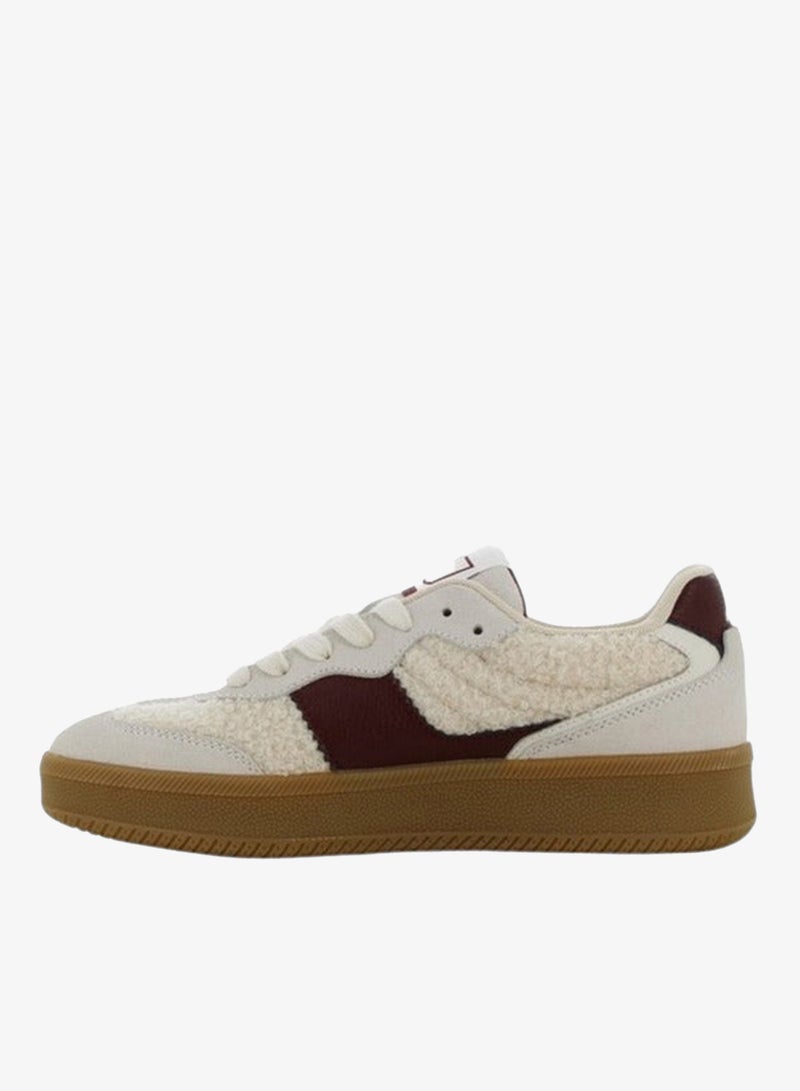 SJ Women's Panelled Lace-Up Sneakers - Image 3