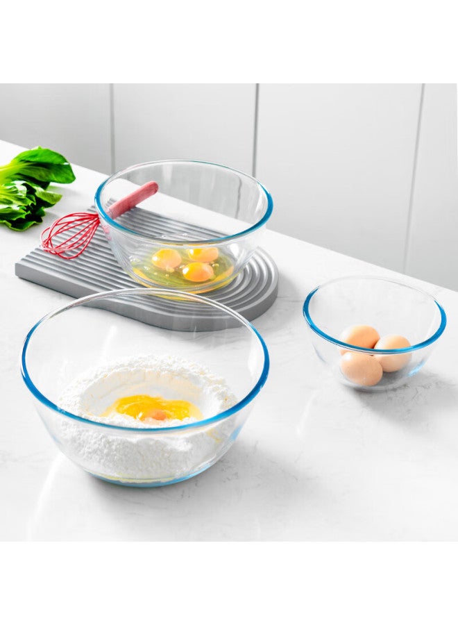 Onlycook Heat-Resistant Glass Bowl Salad Bowl Instant Noodle Bowl Rice Bowl Small Bowl Microwaveable Household Large 2000Ml Single - Image 1