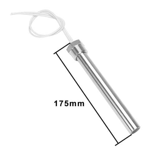 DERNORD Immersion Cartridge Heater 12V 150W Hot Rod Heating Element Replacement 3/4 Inch Thread - Image 3