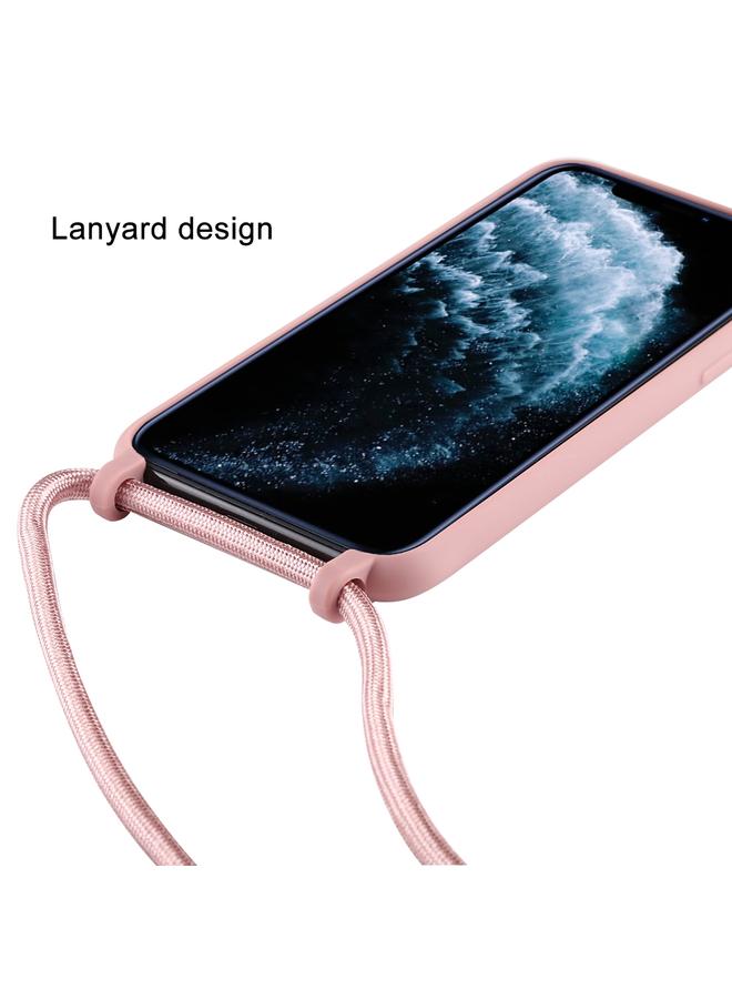 Zaboon Case For iPhone 11 Pro Candy Color TPU Protective Case with Lanyard - Image 3