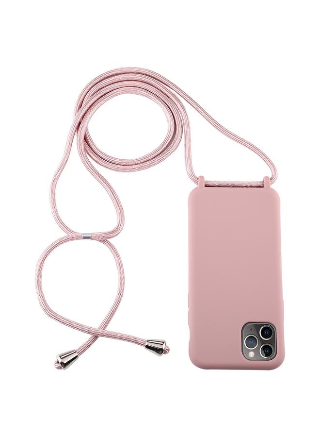 Zaboon Case For iPhone 11 Pro Candy Color TPU Protective Case with Lanyard - Image 2