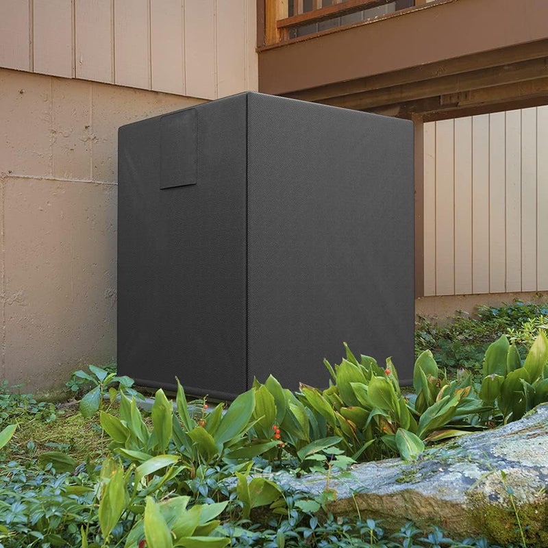 BEWAVE Trusted all-purpose quality Air Conditioner Cover for Outside Units, Waterproof Durable Duty Outdoor Square Air Condition Covers Fits up to 26x26x32 inches Trusted all-purpose quality - Image 4