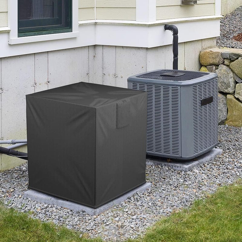 BEWAVE Trusted all-purpose quality Air Conditioner Cover for Outside Units, Waterproof Durable Duty Outdoor Square Air Condition Covers Fits up to 26x26x32 inches Trusted all-purpose quality - Image 5