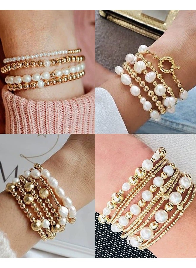 720 Pieces Handmade Bead DIY Set with Elastic String - Image 3