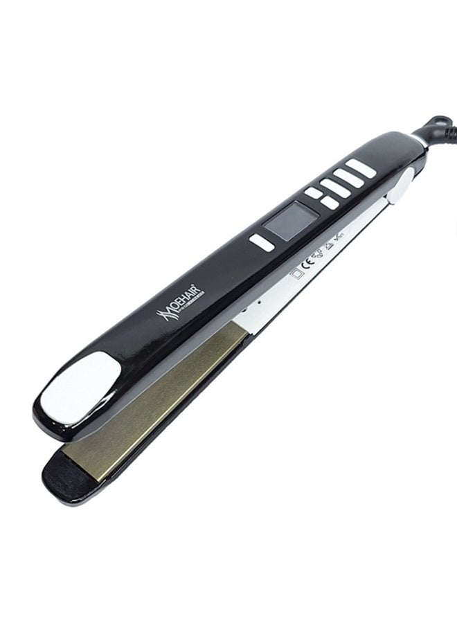 MoeHair Professional Ceramic & Keratin Hair Straightener – Advanced Heat Technology for Smooth, Shiny & Damage-Free Hair, Digital Display with Adjustable Temperature up to 990°F, Lightweight Sleek Design for Effortless Styling - Image 1