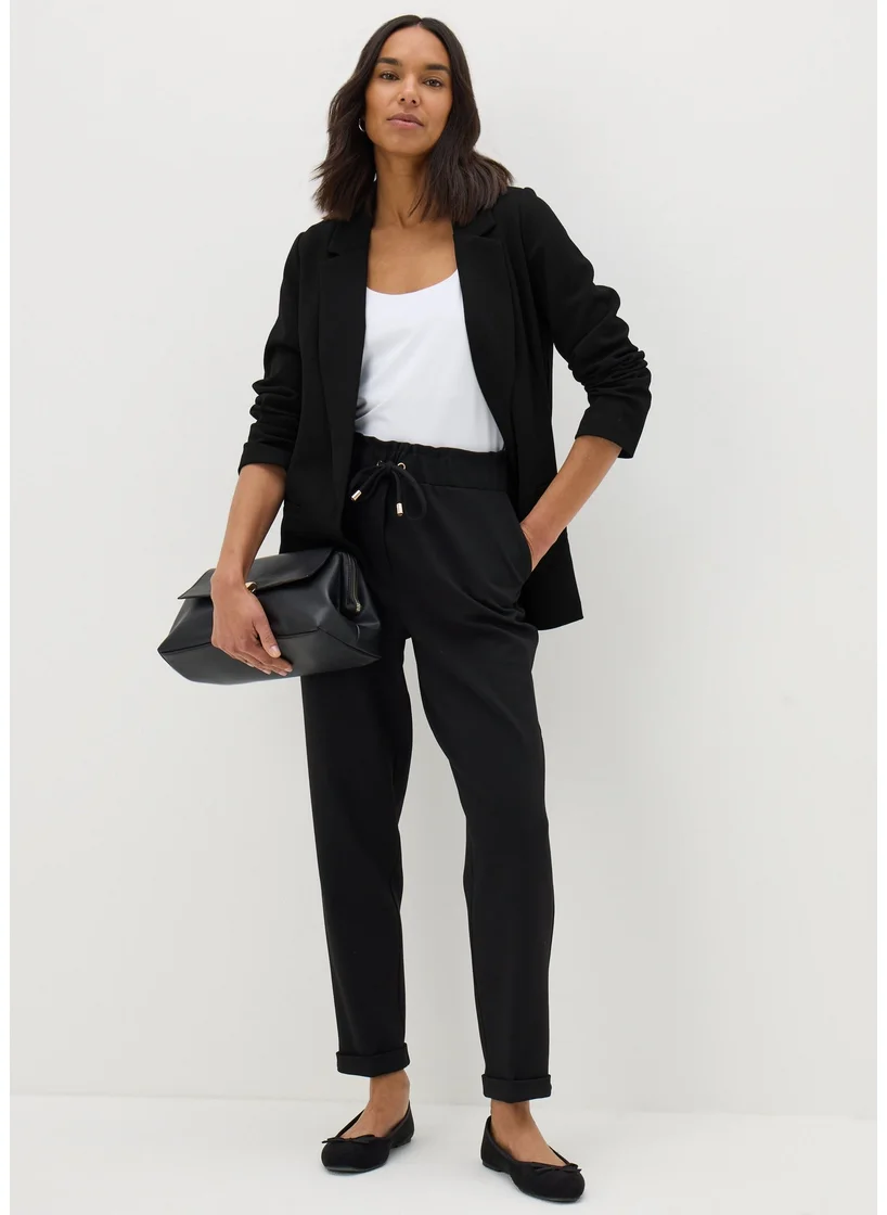Matalan Et Vous Black Ponte Blazer