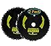 KAKO KAKO Chainsaw Brush Cutter Blade,9" x 20T Chainsaw Tooth Brush Blade,Brush Cutter Blades for Trimmers, Chainsaw Tooth  - Image 2