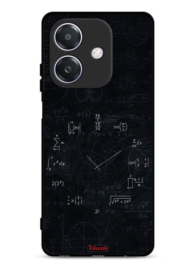 Tolwak Oppo A3 5G Protective Case Cover Maths Clock - Image 1