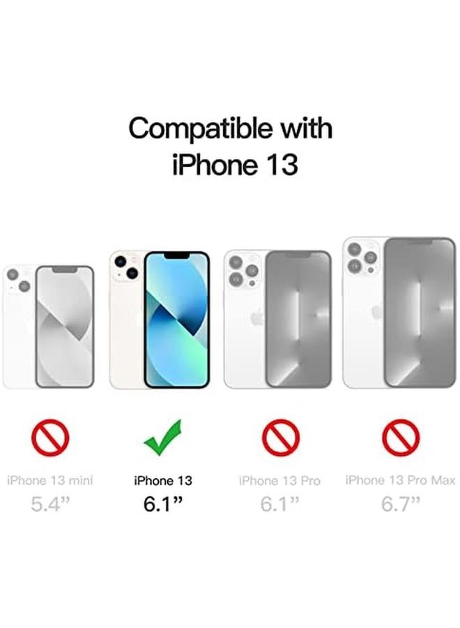 Jetech Magnetic Case For Iphone 13 6.1 Inch Compatible With Magsafe Wireless Charging Shockproof Phone Bumper Cover Anti Scratch Clear Back Clear - Image 2