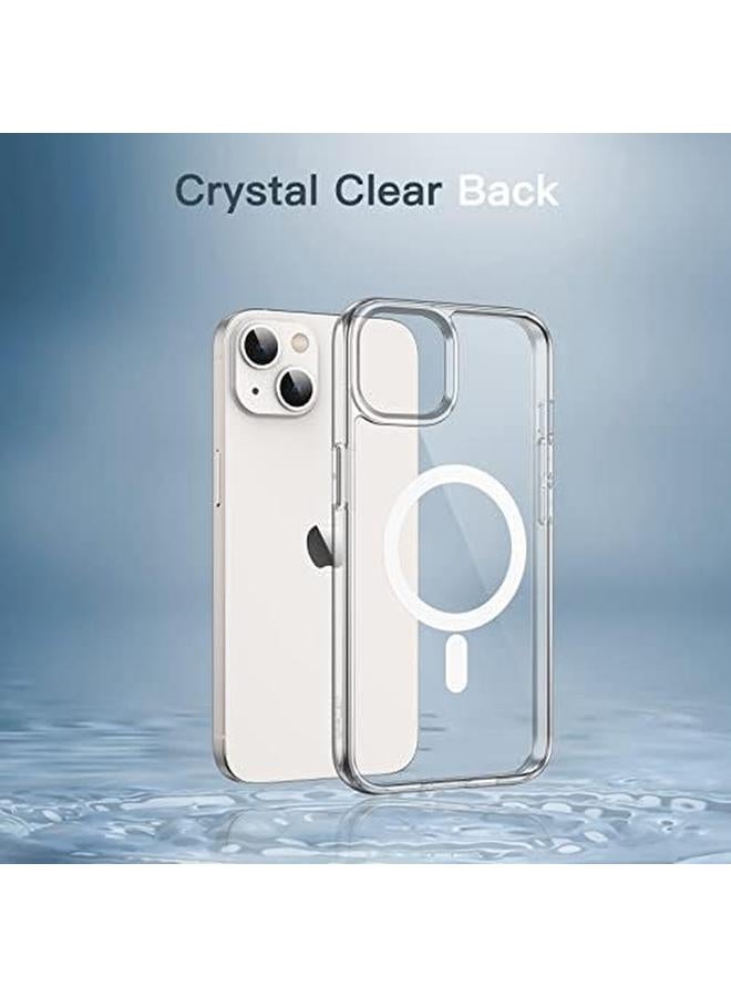 Jetech Magnetic Case For Iphone 13 6.1 Inch Compatible With Magsafe Wireless Charging Shockproof Phone Bumper Cover Anti Scratch Clear Back Clear - Image 5