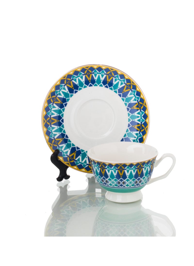 Porcelain Turkish Coffee Cup Set 4 pcs - 2 Person - pzsku/ZEA0F4C2A190A1CDE56CFZ/45/_/1740301830/6573f24e-5be1-43e1-afe5-5eff111673ce