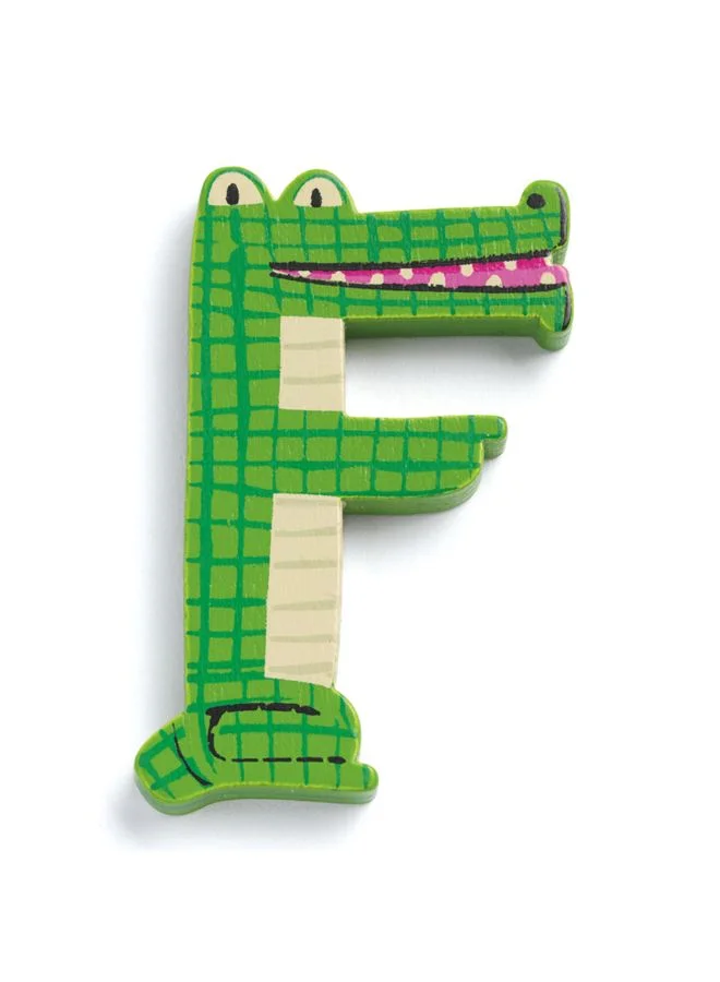 DJECO F - Animals Door Letter