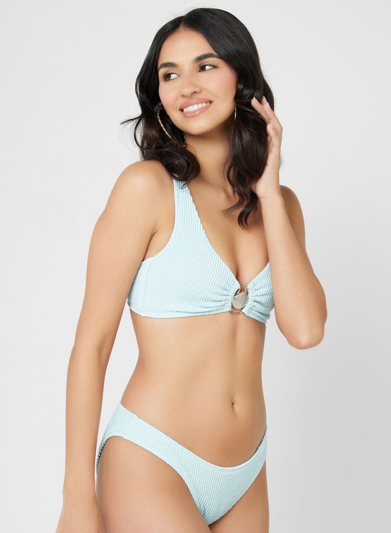 hunkemoller Plunge Neck Tie Detail Bra  - Image 4