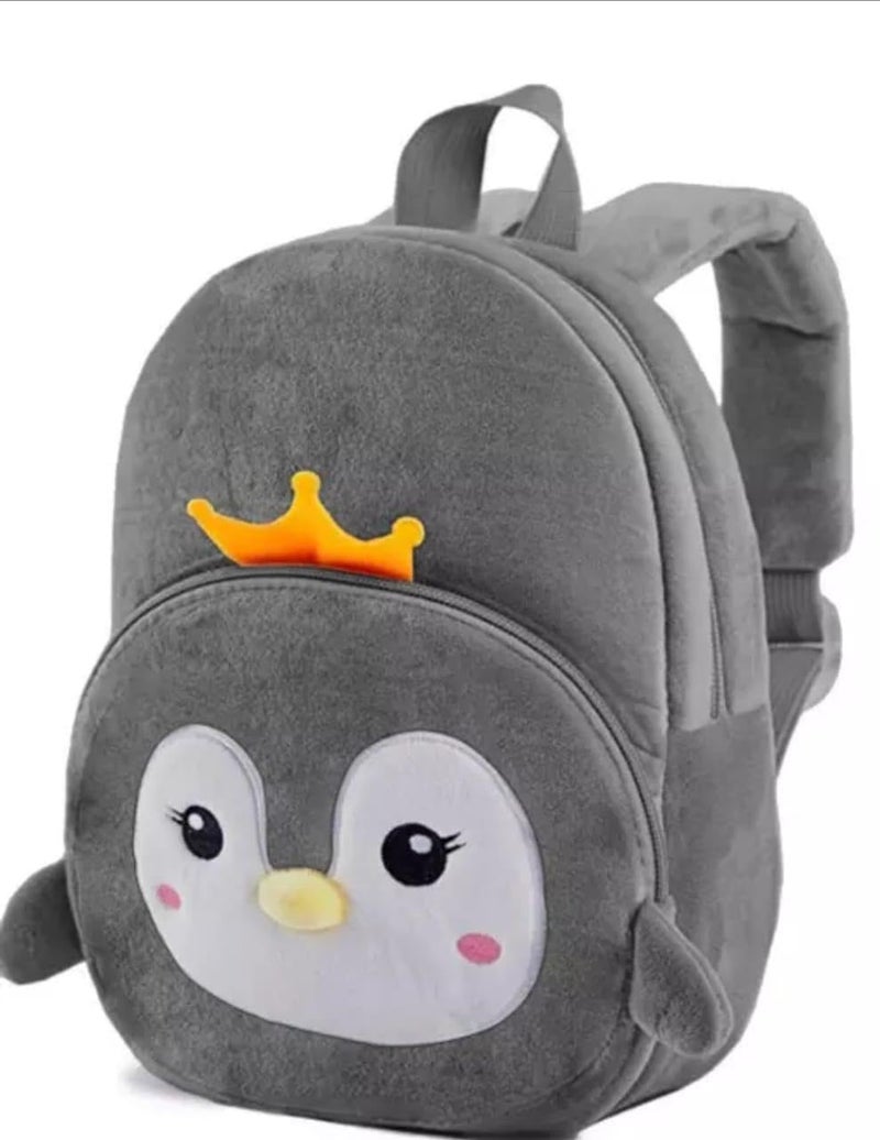 Storescent Kids Velvet School Bag Plush Backpack Baby Girl Preschool Bags Ideal for Baby Boy & Girl Picnic Bags (2-5 Years) (ND_MICKEY) - Image 3