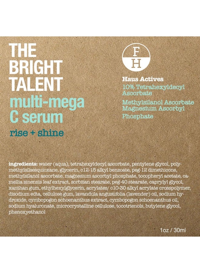 Face Haus The Bright Talent Vitamin C Serum - Multi Mega Collagen Boosting Formula - Image 2