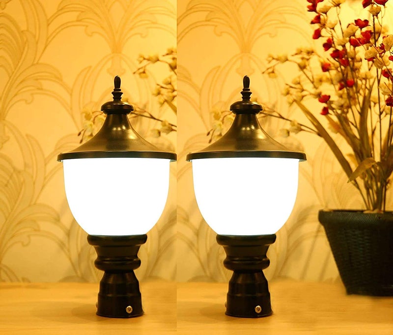 Areezo Gate Light Lamp Waterproof Outdoor Main Gate Light for Home Decorative Exterior BoundaryOutdoor LightGate LightGarden LampPillar LampLights - Image 1