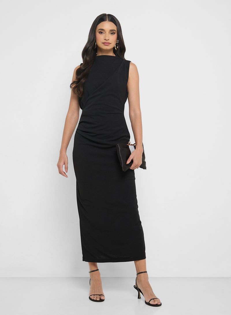 ELLA Sleeveless Fitted Dress - Image 1