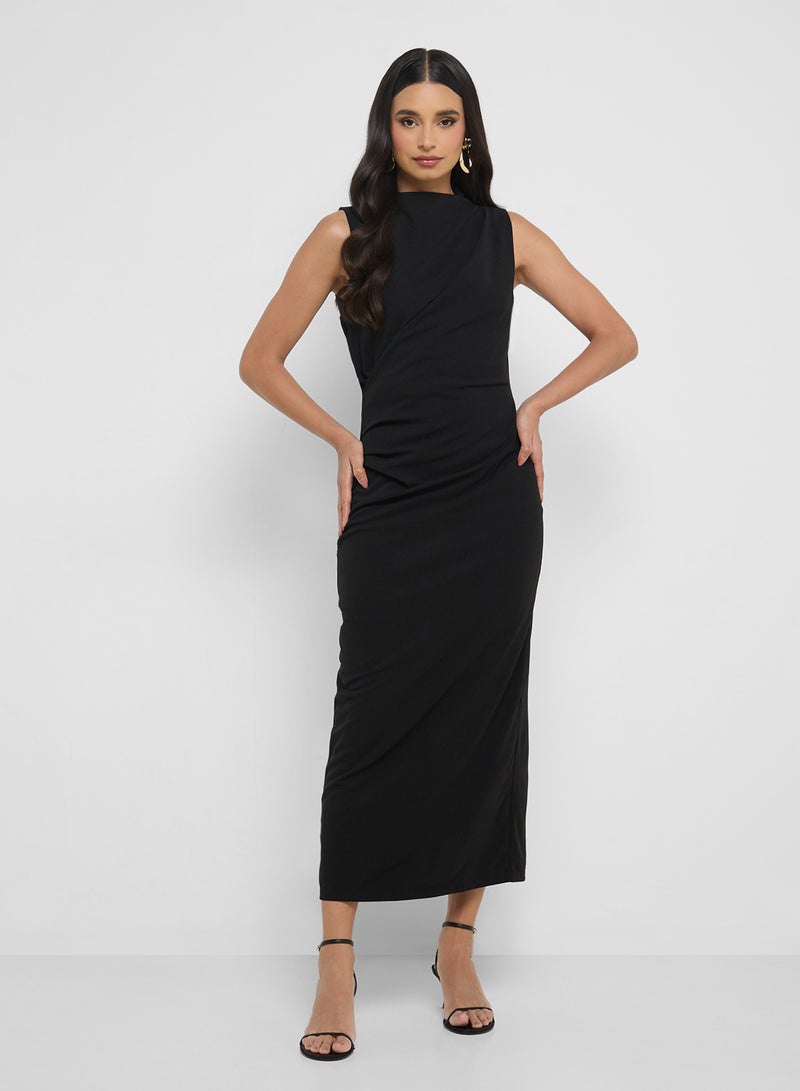 ELLA Sleeveless Fitted Dress - Image 4
