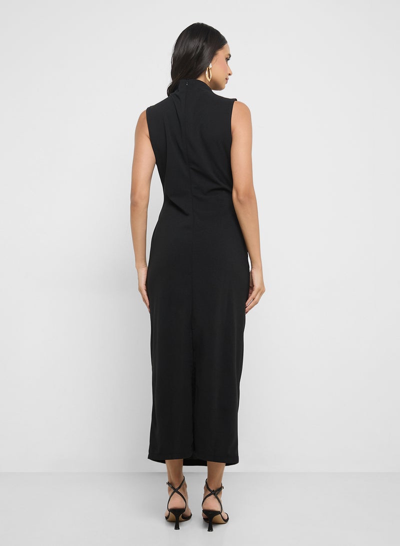 ELLA Sleeveless Fitted Dress - Image 2