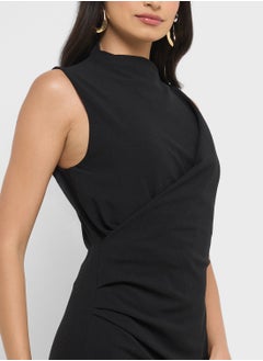 ELLA Ruched Shift Dress  - Image 3