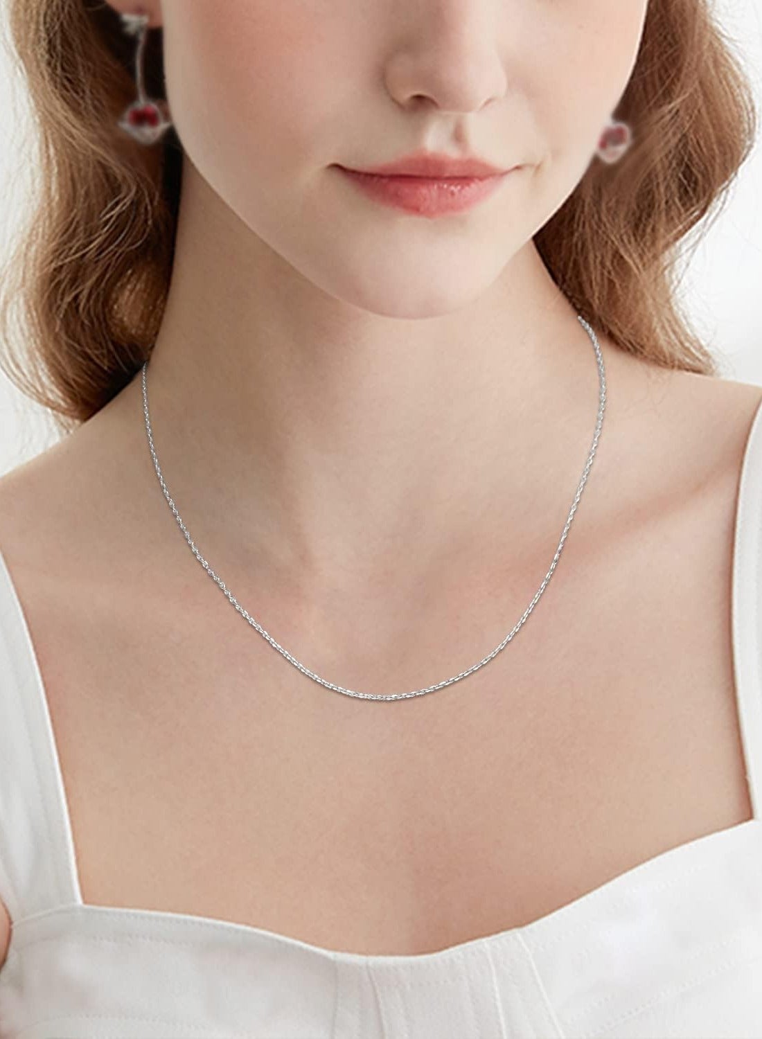 925 sterling women's sterling silver necklace chain