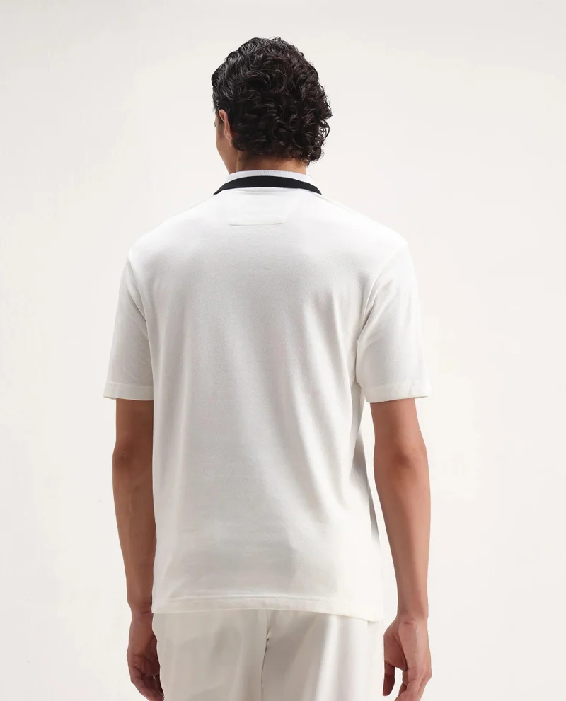 Rare Rabbit Men's Graphic Embroidered Polo