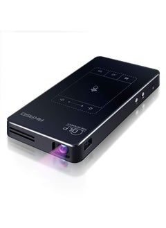 Akaso WT50 Mini Pocket Pico Projector, 1080P Movie Video DLP Portable Projector with Android OS, Built-in Battery WiFi & Bluetooth, Projector for Cookie Decorating, Connects to iPhone and Android  - Image 1
