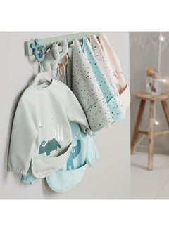 done by deer Baby Smock Bib with Sleeves - Waterproof, Durable, and Easy-Clean Long Sleeve Bib, Lalee Sand  - Image 5