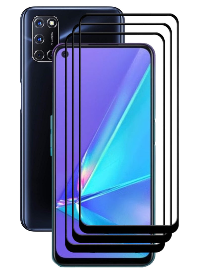 ACLIX 3 Pieces Antistatic ESD Dustproof Premium Quality High Definition Tempered Glass Screen Protector Designed For Oppo A92 - Image 1