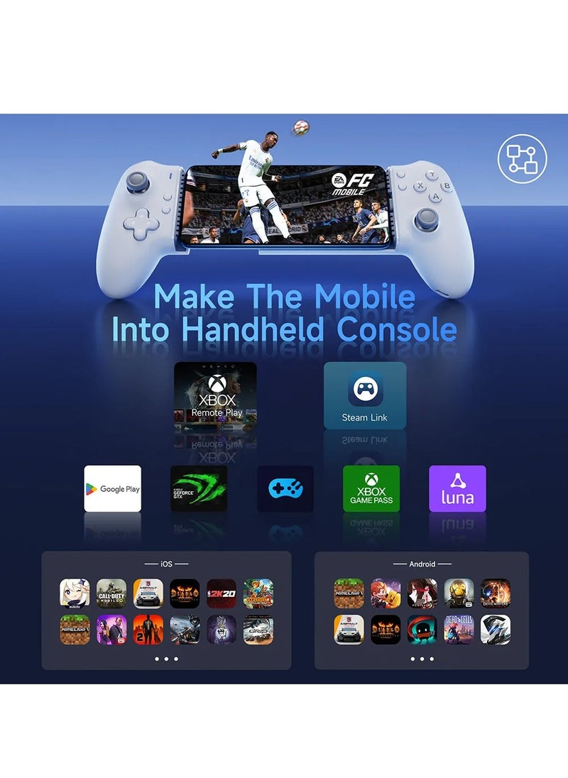 EasySMX EasySMX M15 Mobile Phone Gamepad, Type-C Hall Joystick Mechanical Controller, for Android Phone/iPhone/Cloud Gaming/Xbox  - Image 2