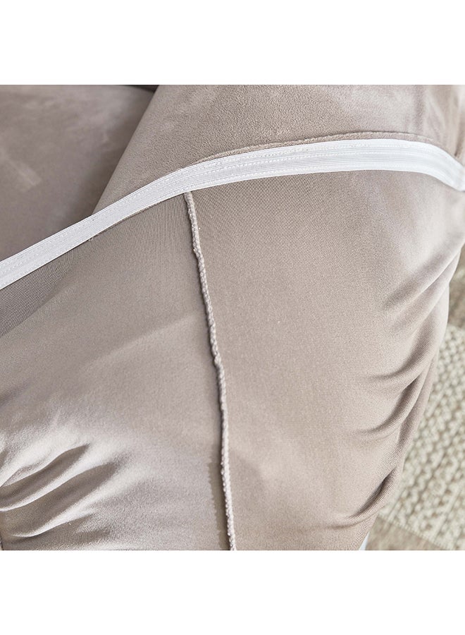 هوم بوكس غطاء كنبة فيلورا فيلفيت بسعة جلوس لشخصين 135 × 175 سم - Image 5