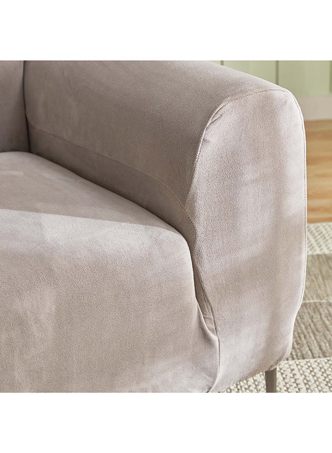 هوم بوكس غطاء كنبة فيلورا فيلفيت بسعة جلوس لشخصين 135 × 175 سم - Image 4