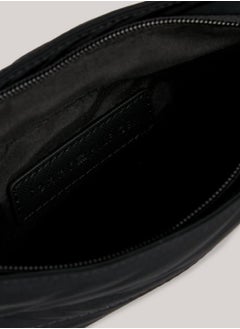 TOMMY HILFIGER Men's Signature Mini Crossover Bag - Polyester, Black  - Image 5