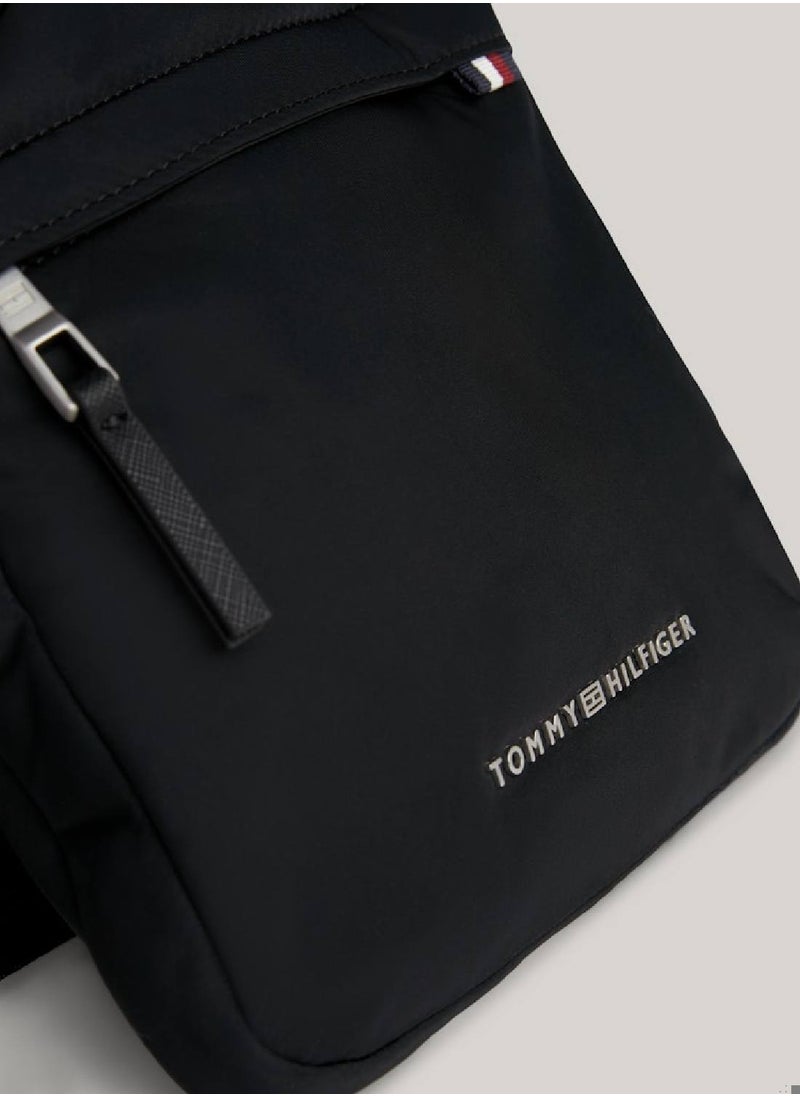 Men's Signature Mini Crossover Bag - Polyester, Black - pzsku/ZEA0FDC10083FA4FE69A5Z/45/_/1729689085/175f10f3-0f5e-4e99-b0f2-bcf4c144e4df