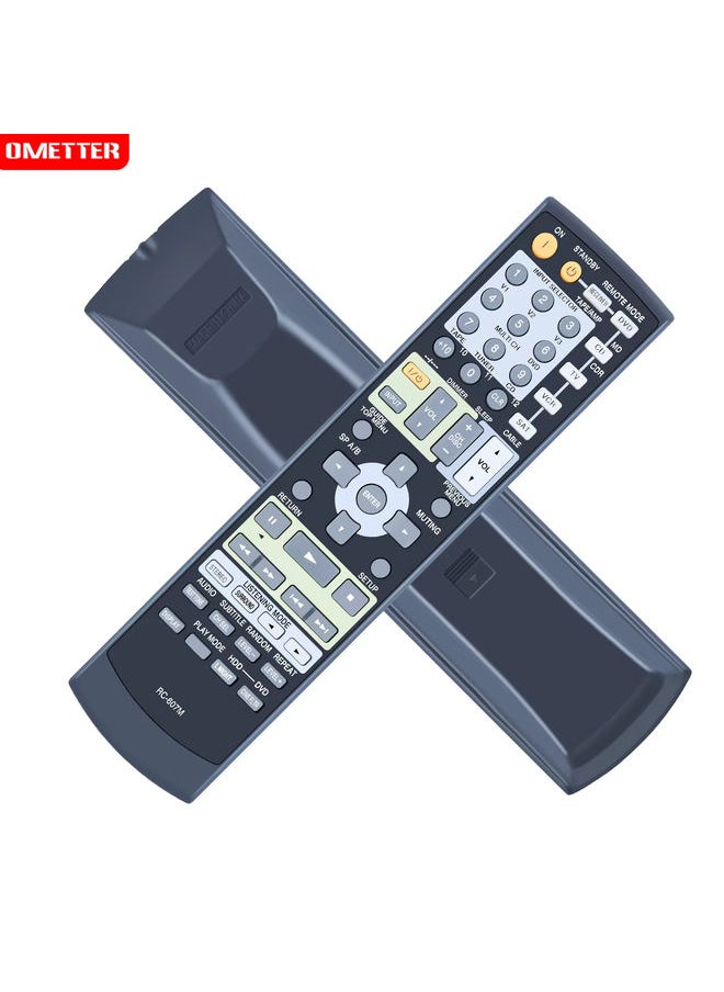 OMETTER - New RC-607M Remote Control For Onkyo AV Receiver TX-SR503 TX-SR8350 TX-SR503E - Image 1