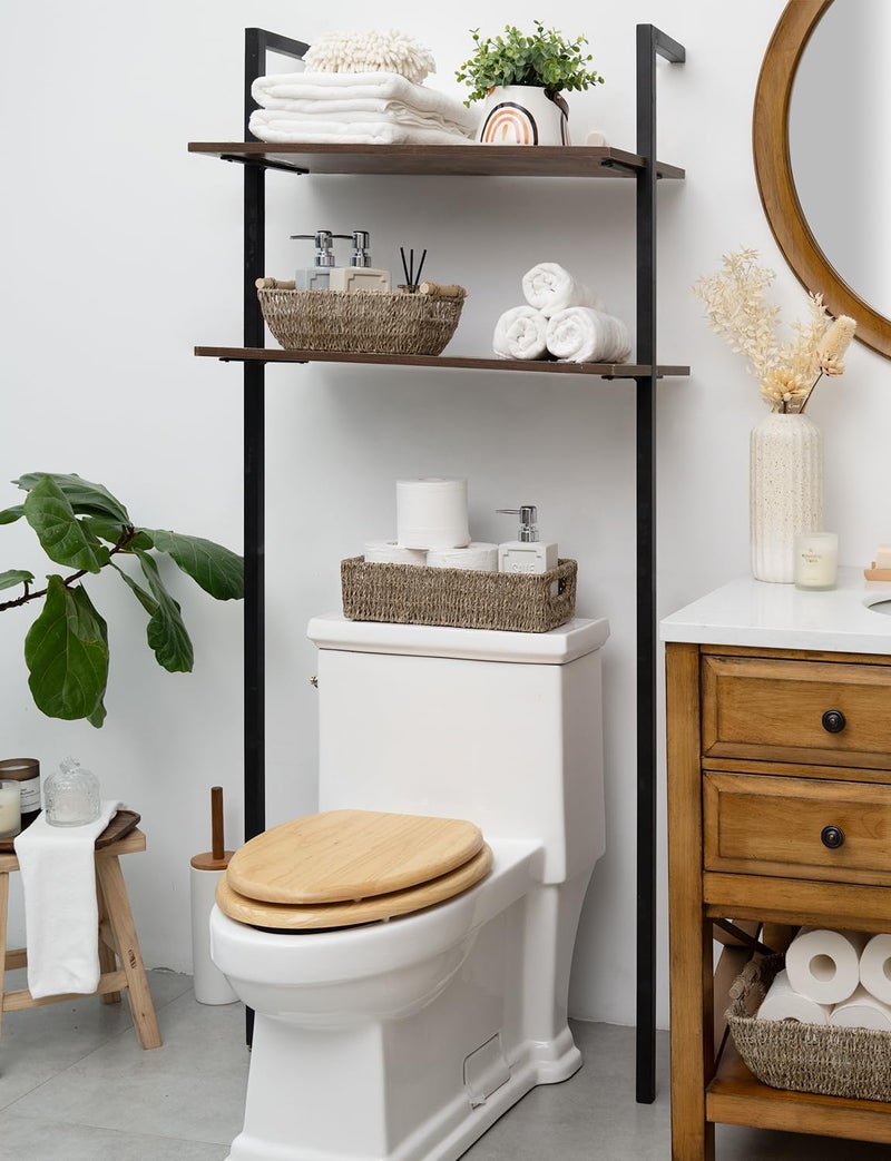 StorageWorks Seagrass Baskets with Built-in Handles, Bathroom Decor Box for Toilet Tank Top, 14 Â¼"L x 6 Â½"W x 3 Â¾"H - Image 5