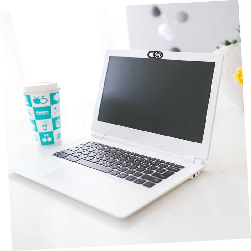3 Pack Black Webcam Cover Slide For Laptops Tablets Easy Install Privacy Protection - Image 4